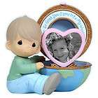 Precious Moments Valentines Day Boy With Globe Heart F
