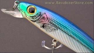 Bomber Saltwater Grade Plastic Lipped Minnows for Striped Bass Fishing