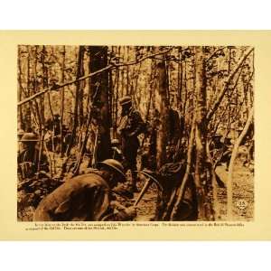  1920 Rotogravure WWI 39th Infantry 4th Division Vesle Bois 