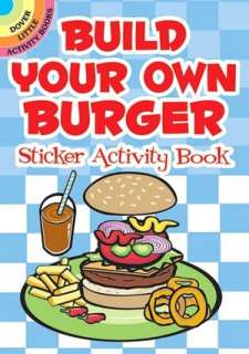   Build Your Own Burger Sticker Activity Book by Susan 