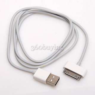 2x USB Data Sync Charger Cable Cord For Apple Iphone 3G 3GS 4G 4S Ipod 