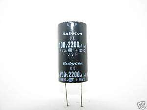 Capacitor 2200 uf 100V   2200uf/ 100 V Elect 10 pc New  