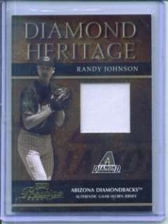 Randy Johnson 2003 Playoff Prestige Game Jersey 101/200  