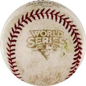  Yankees Game Used 2009 WS Game 2 Baseball (MLB Holo 