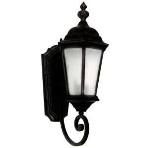 Yosemite FL5120BL ES Black Brielle 1 Light 20.5 Height Outdoor Wall 