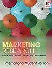   Edition* Softcover * Marketing Research by Aaker NEW 10E