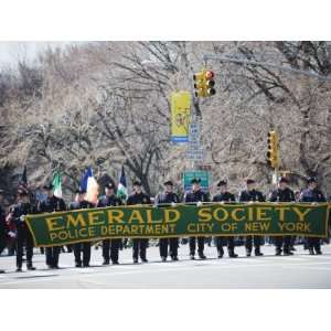 Emerald Society Police Department, St. Patricks Day Celebrations, 5th 