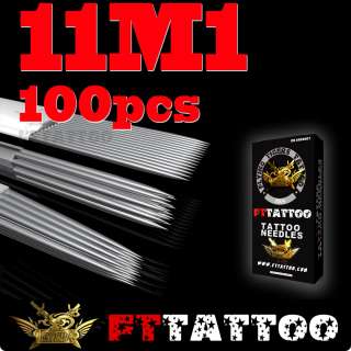 100pcs Premade Tattoo Needles Mags Shader11M1 Fttattoo  