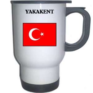  Turkey   YAKAKENT White Stainless Steel Mug Everything 