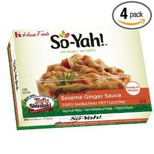 So Yah Sesame Ginger Sauce, 10 Ounce (Pack of 4)  Grocery 