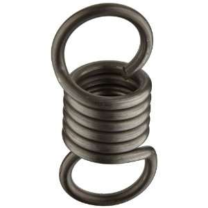 Music Wire Extension Spring, Steel, Inch, 1 OD, 0.148 Wire Size, 2.5 