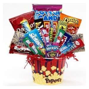   Food Gift Basket   Chocolate and Candy Bouquet  Grocery
