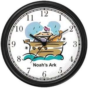  Noahs Ark No.5   Biblical Theme Wall Clock by WatchBuddy 