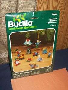 Bucilla Twelve Days of Christmas Ornaments Kit Sealed  