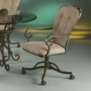   Magnolia Caster Chair in Autumn Rust   MA 160 AR 631