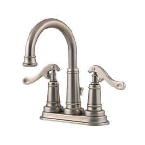   Ashfield Rustic Pewter Bathroom Faucet w/ Matching Drain   Ashfield