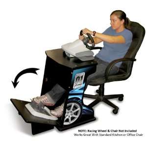  Xtension Simulation and Racing Wheel Stand (Blue Graphics 