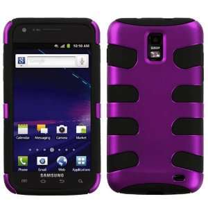  Hybrid Design Purple/Black Snap On Protector Case for 
