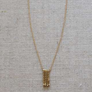 By Boe Luxe Fringe Necklace 14K Gold Filled  