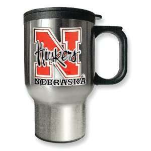  University of Nebraska 16oz Stainless Steel Travel Mug 