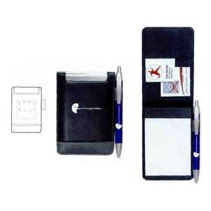  Atchison K Street   Black jotter with an exterior pen loop 