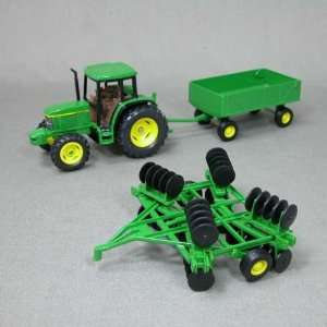  6410 Tractor Barge Wagon Disk Set Toys & Games