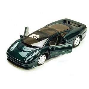  Maisto   Jaguar XJ220 with Sunroof (124 green) diecast 