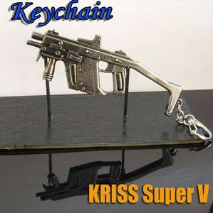 MINIATURE Gun KeyChain key Ring Gift KRISS Super V  