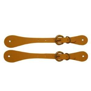  Lami Cell Roping Collection Spur Straps   Honey Sports 