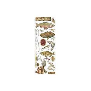  Stickers Great Outdoors Fishing Icon