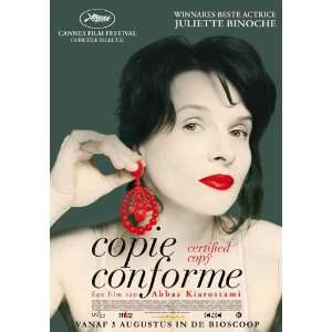  Certified Copy Poster Movie Netherlands (11 x 17 Inches 