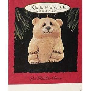   Keepsake Christmas Ornament Lou Rankin Bears 1995