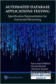 Automated Database Applications Testing Specification Representation 