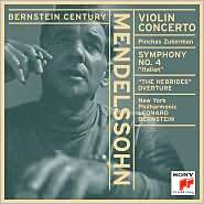   Concerto; Symphony No. 4; Hebrides OvertureLeonard Bernstein CD Cover