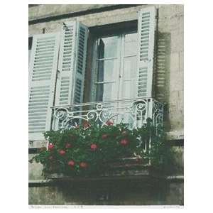  Balcon Aux Geraniums