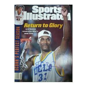  Signed O Bannon, Ed Sports Illustrated Magazine 4/10/95 