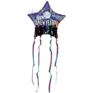  New Years Balloons  23 Shooting Star Holographic Toys 