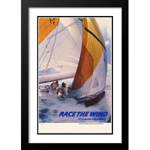  Race the Wind (IMAX) 20x26 Framed and Double Matted Movie 