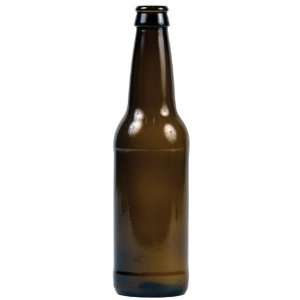  12 Oz Beer Bottles  Amber  Case of 24