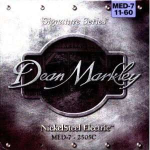 Dean Markley Electric NickelSteel Medium 7 String, .011   .060, 2505C