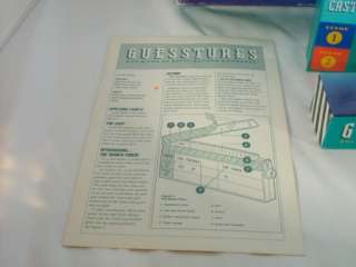 1990 Guesstures Game of Charades 4113 Milton Bradley  