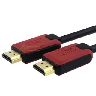 Premium 1.4 M/M 24k HDMI Cable+Ethernet 15ft for PS3 HDTV Xbox 3D 