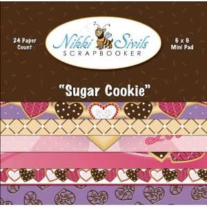    Sugar Cookie Mini Pad 6X6 24 Sheets SC226 