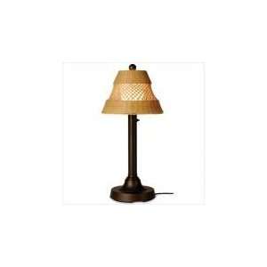 Patio Living Concepts   Bronze 34 Table Lamp with Honey Shade   Java 