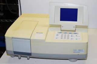 Shimadzu UV 1601 UV/VIS Spectrometer  