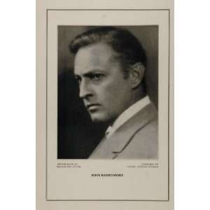  1927 Silent Film Star John Barrymore United Artists 