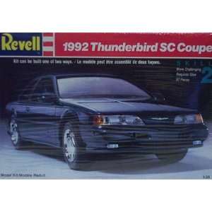  Revell 7492 1992 Thunderbird SC Coupe   Plastic Model Kit 