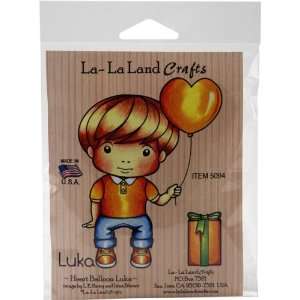   La La Land Cling Stamp, Heart Balloon Luka 