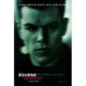 Bourne Supremacy ADV Original Movie Poster 27x40