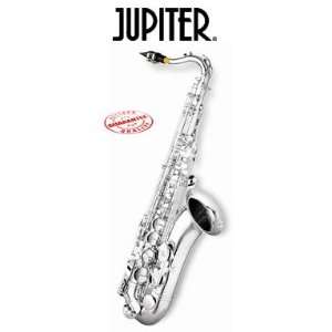   Intermediate Silver Bb Tenor Saxophone 787S Musical Instruments